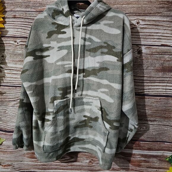 Truth hoodie men's large gray camo NWT - Picture 1 of 6